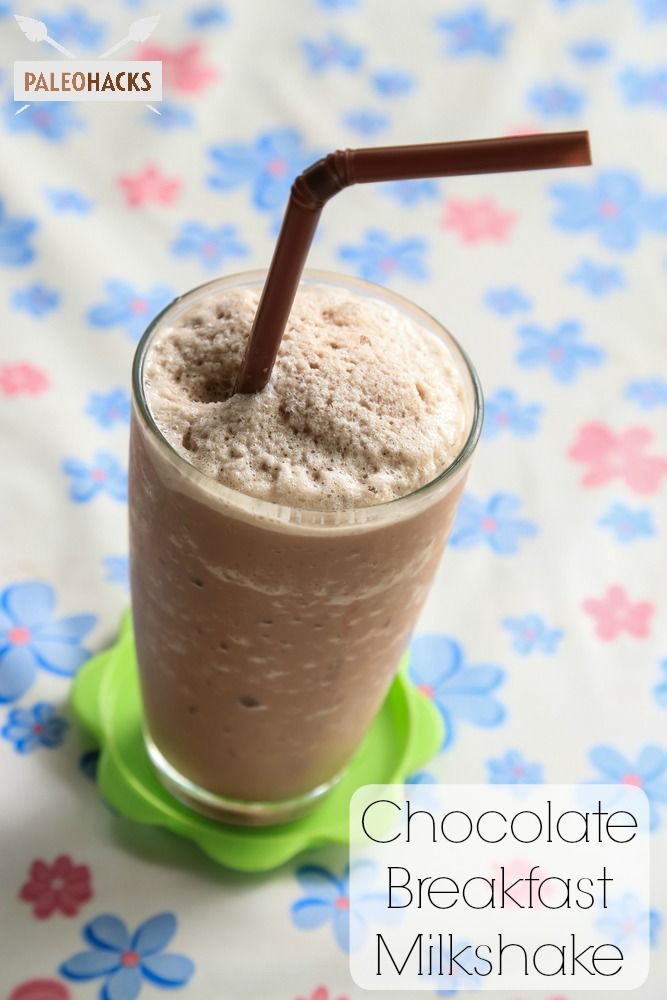 Chocolate Breakfast Milkshake