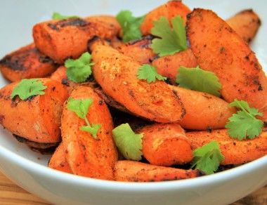 Sweet Chili Roasted Carrots