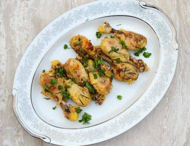 Slow Cooker Garlic Chicken Drumsticks