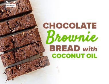 Chocolate Brownie Bread with Coconut Oil