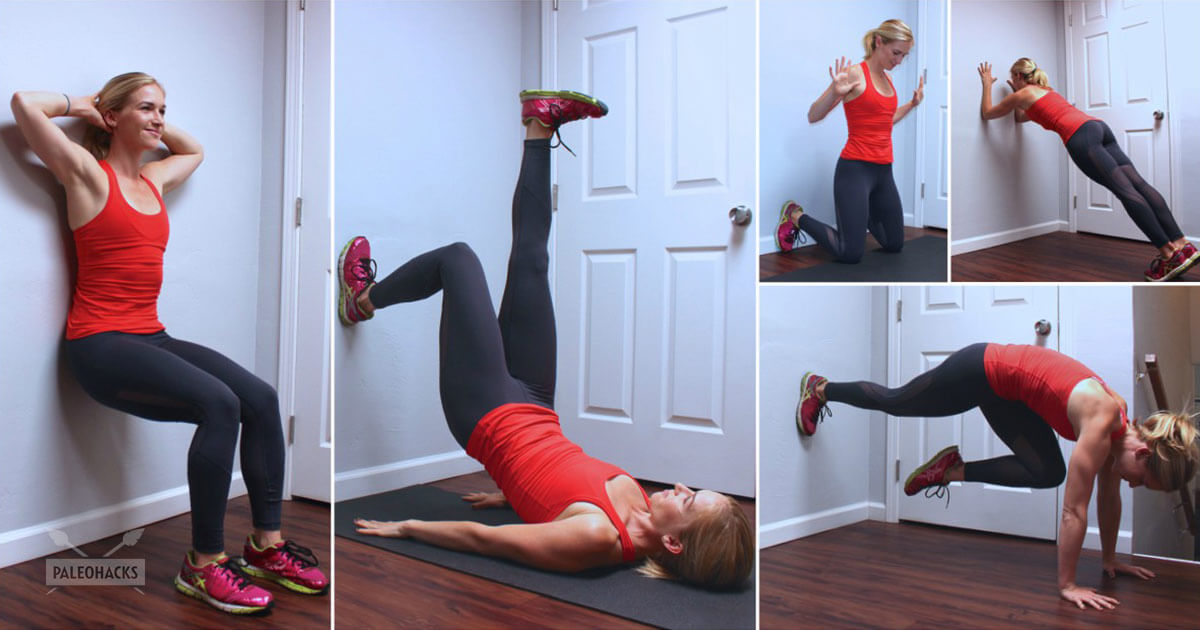 This Wall Workout Will Sculpt Your Arms And Abs This Wall Workout Will Sculpt Your Arms And Abs