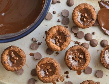 Cookie Crust Chocolate Tarts
