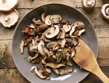 Sautéed Bacon, Mushrooms, and Herbs Recipe