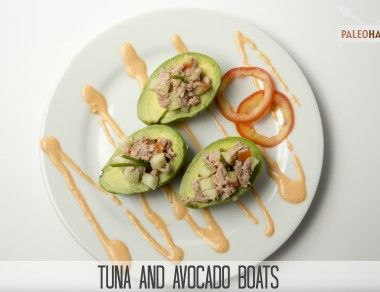 Tuna and Avocado Boats