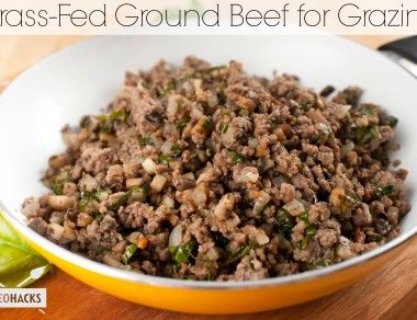 Grass-Fed Ground Beef for Grazing