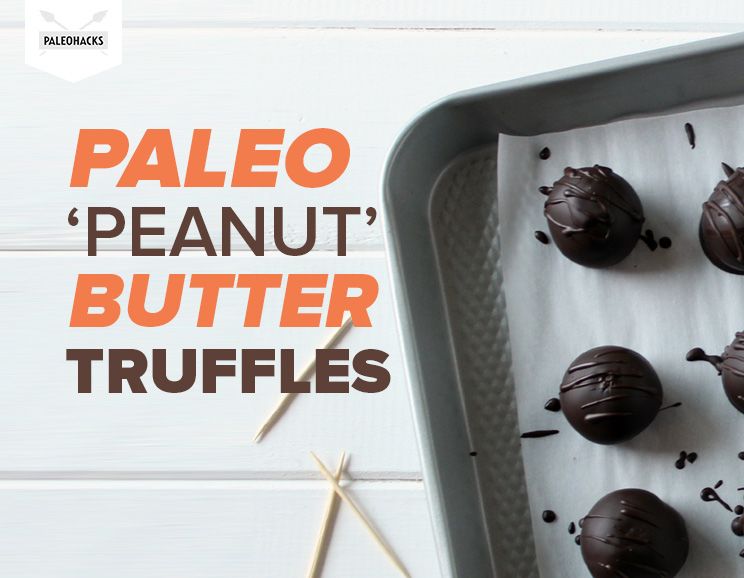 Paleo 'Peanut' Butter Truffles Gluten Free, Dairy Free