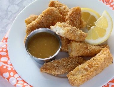 Crispy Paleo Fish Sticks