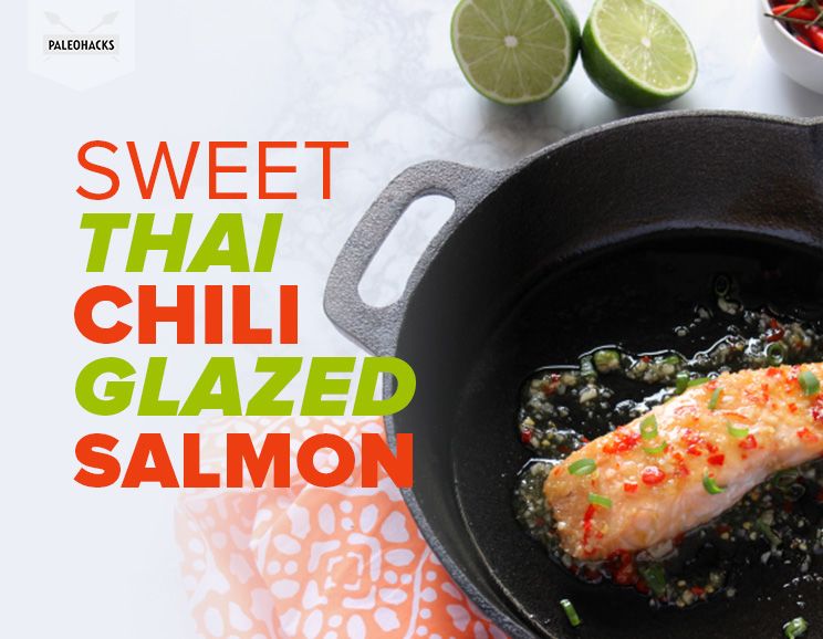 Sweet Thai Chili Glazed Salmon