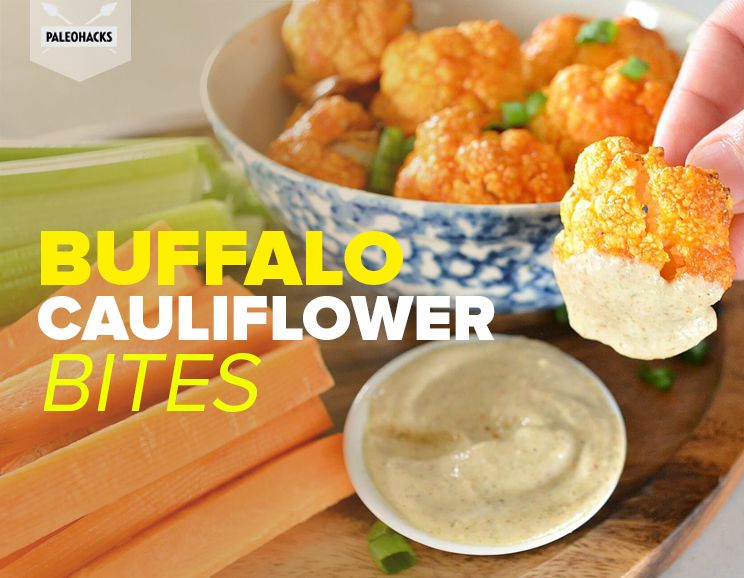 Buffalo Cauliflower Bites