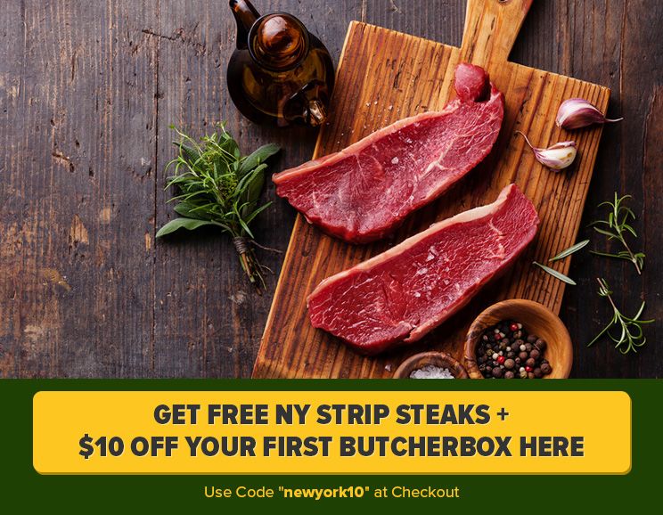 OnePan New York Strip Steak Dinner for Two