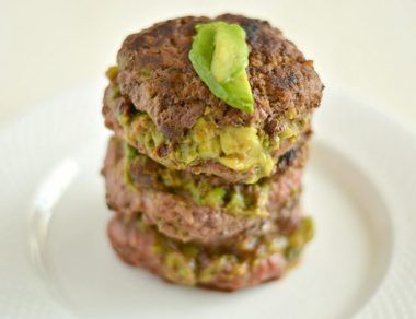 Guac-Stuffed Kali Burgers