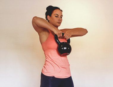 Full-Body Kettlebell Fat-Burning Workout