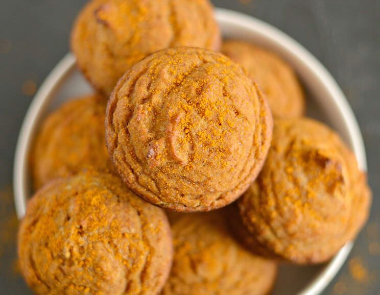 Turmeric Coconut Flour Muffins Recipe Paleo, Vegetarian