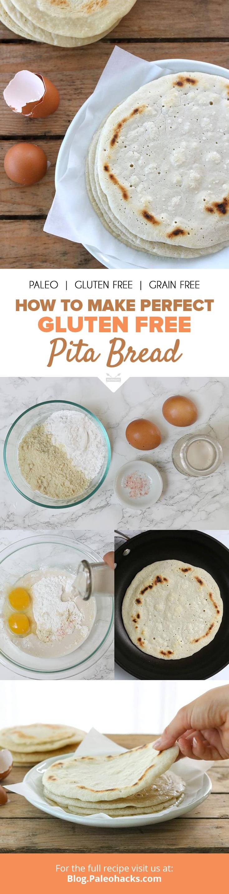 How to Make Perfect Gluten Free Pita Bread PaleoHacks