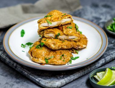 No-Fry Double Crunch Honey Garlic Chicken