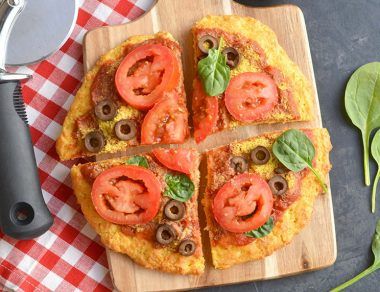 Coconut Flour Pizza Crust Recipe