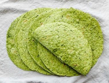 Homemade Spinach Tortillas (Corn-Free, Grain-Free)