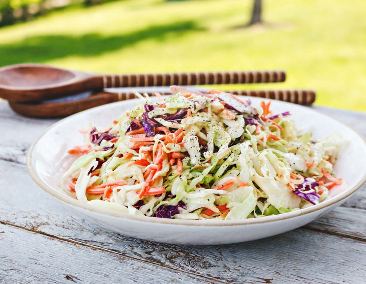 The Best Creamy Paleo Coleslaw Recipe DairyFree, AntioxidantRich