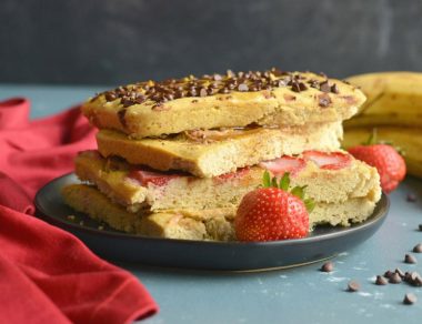 4-in-1 Coconut Flour Sheet Pan Pancakes