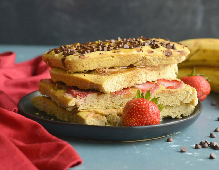 4-in-1 Coconut Flour Sheet Pan Pancakes