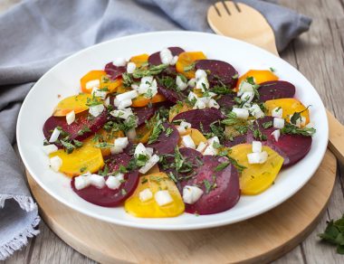 Roasted Beet and Mint Salad Recipe