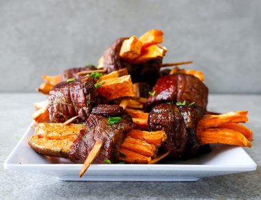 Steak Sweet Potato Fries Bites