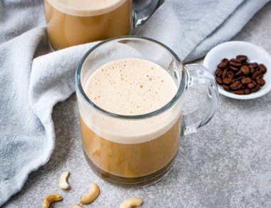 Amazingly Delicious Cashew Coffee (3-Ingredient)