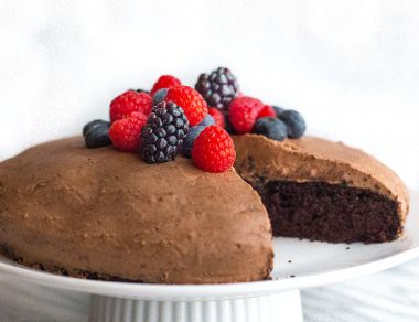 “Let’s Elope Cake” aka Chocolate Sweet Potato Cake