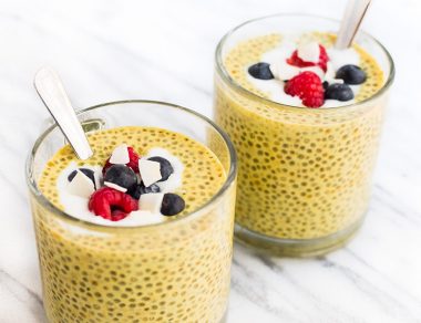 Golden Milk Chia Seed Pudding