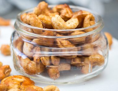 Maple Cinnamon Roasted Cashews