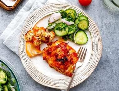 One-Pan Spicy Harissa Chicken and Veggies