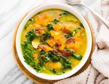 Sweet Potato Bacon Chowder